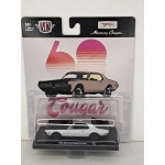 M2 Machines 1:64 Mercury Cougar R-Code 1968 grey